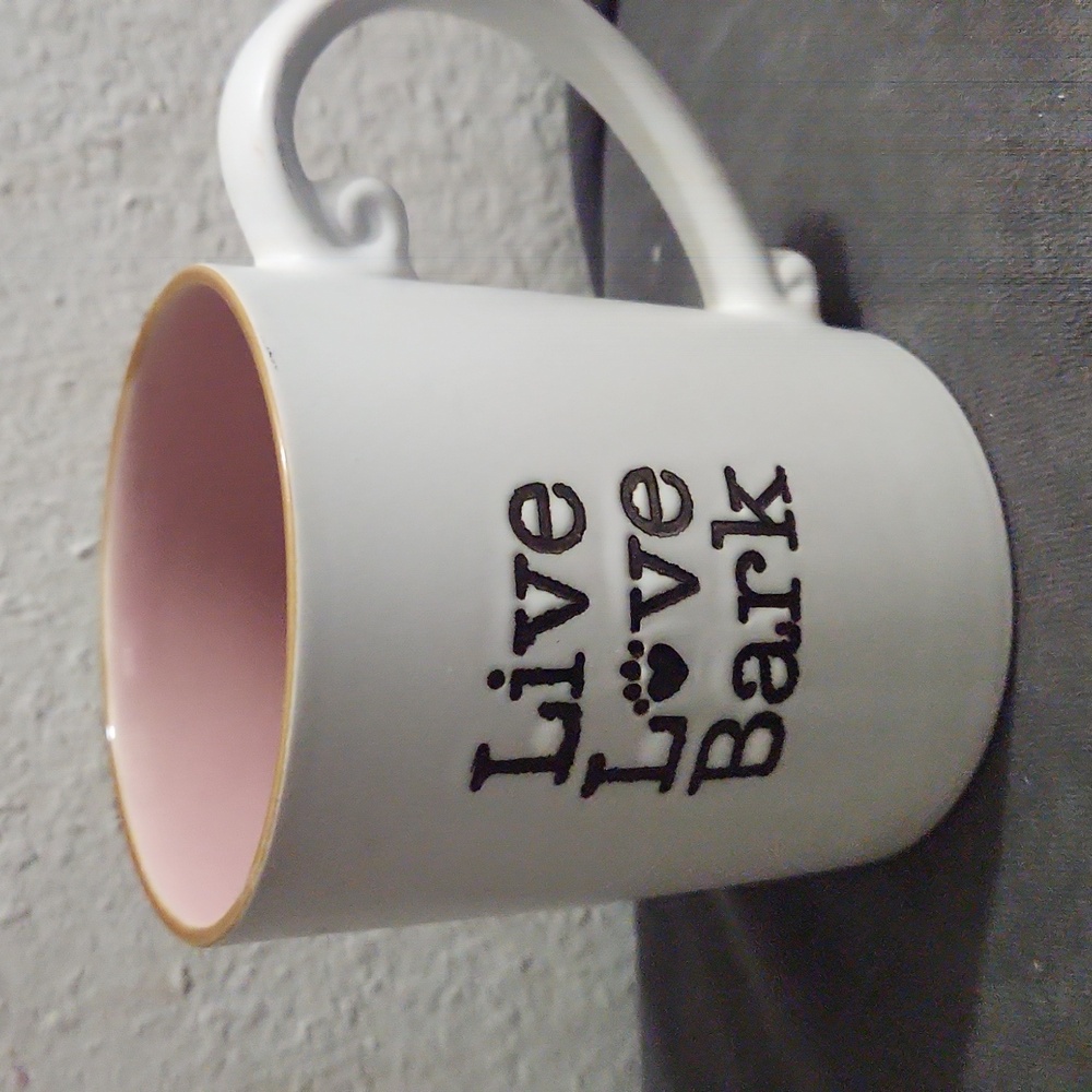 Live, Love, Bark Coffee Mug / Cup